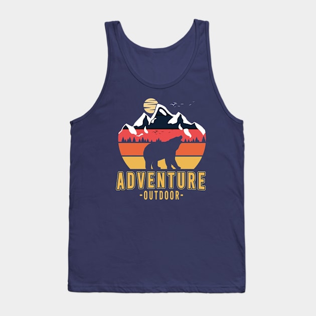 Adventure Outdoor Tank Top by RKP'sTees